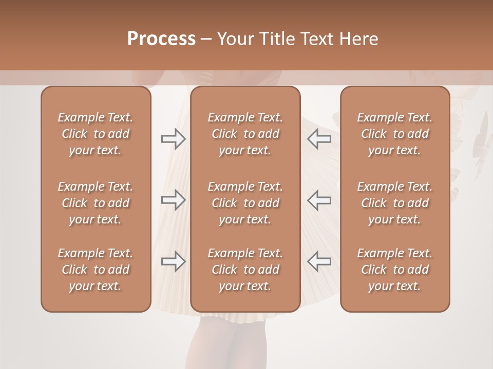 Make Up Looking Lady PowerPoint Template