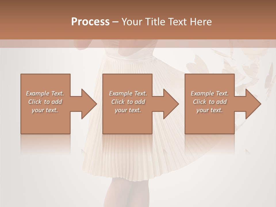 Make Up Looking Lady PowerPoint Template