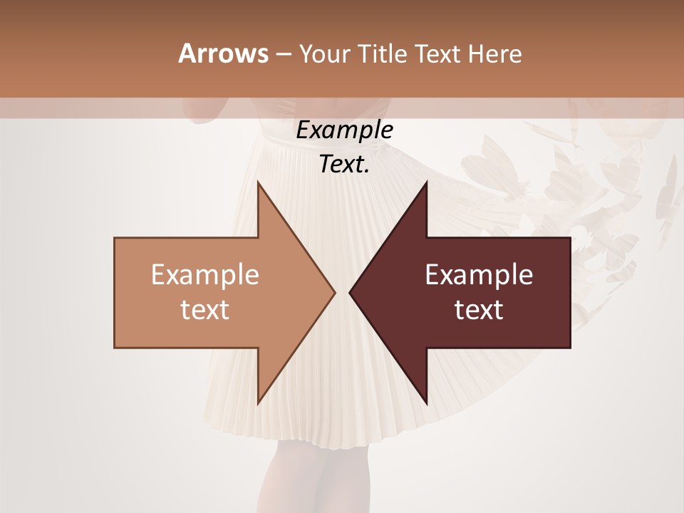 Make Up Looking Lady PowerPoint Template