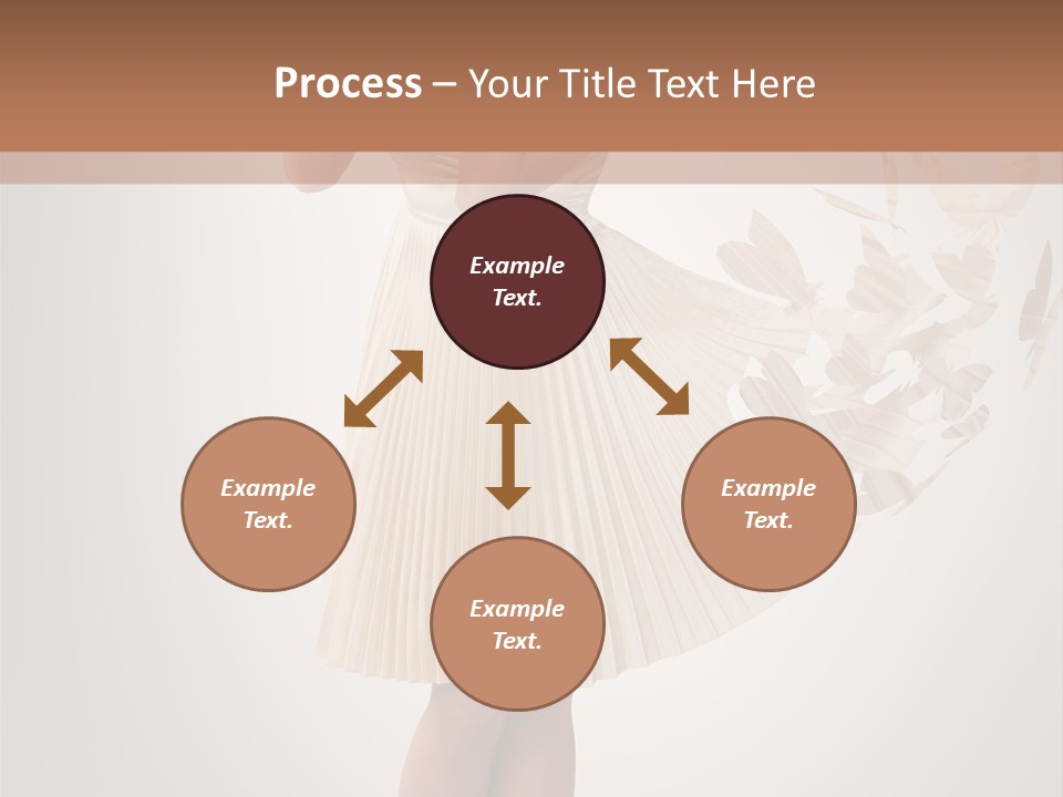 Make Up Looking Lady PowerPoint Template