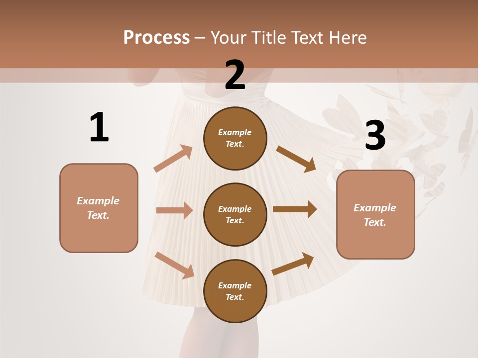 Make Up Looking Lady PowerPoint Template