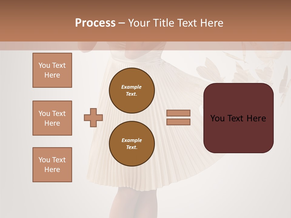 Make Up Looking Lady PowerPoint Template