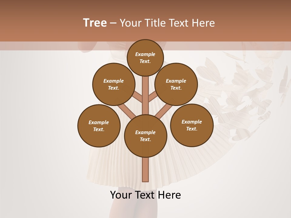 Make Up Looking Lady PowerPoint Template