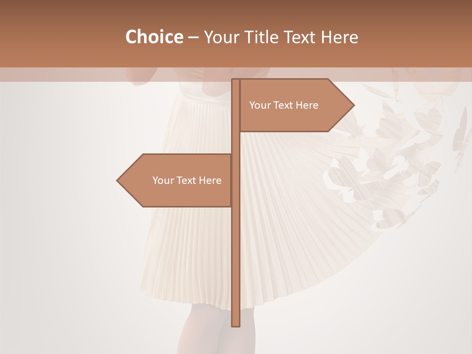 Make Up Looking Lady PowerPoint Template