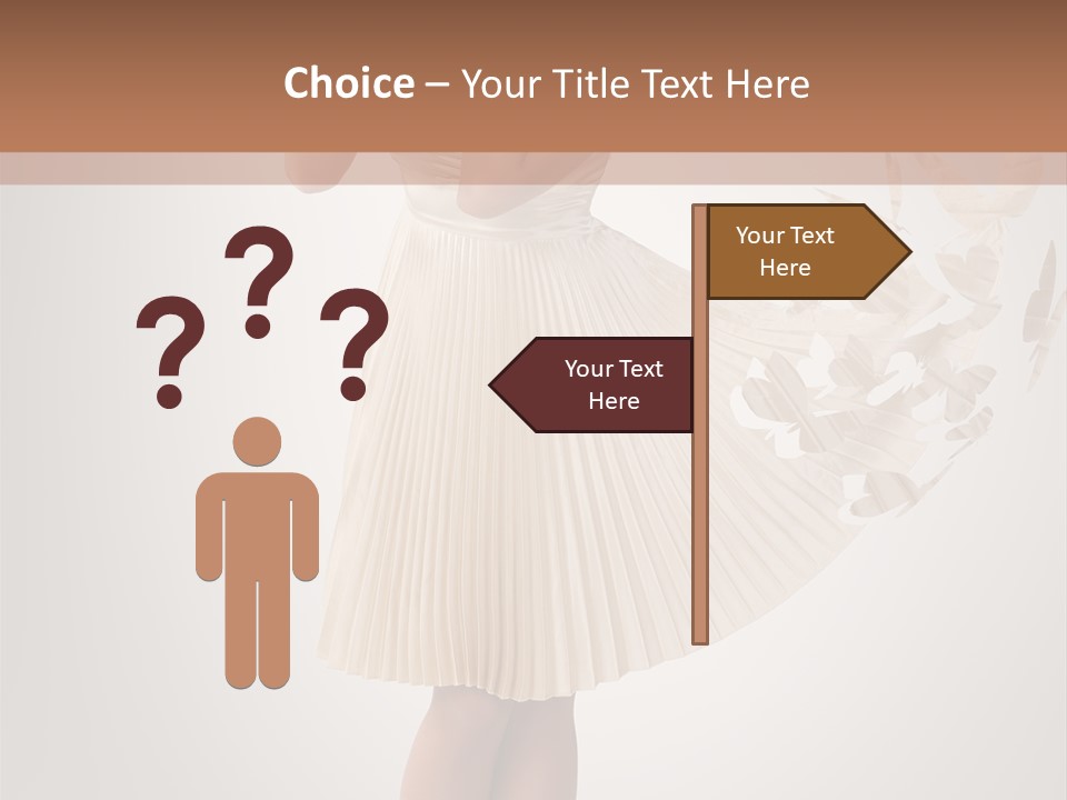 Make Up Looking Lady PowerPoint Template