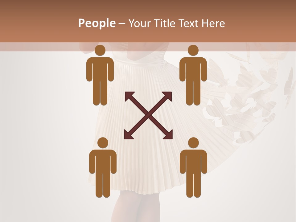 Make Up Looking Lady PowerPoint Template