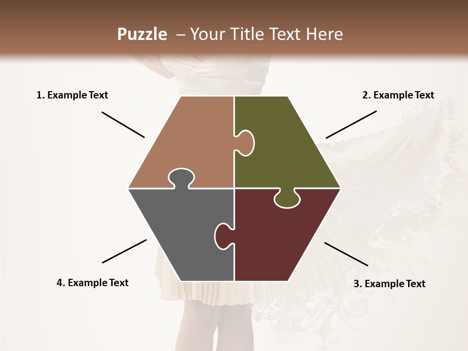 Attractive White Black PowerPoint Template