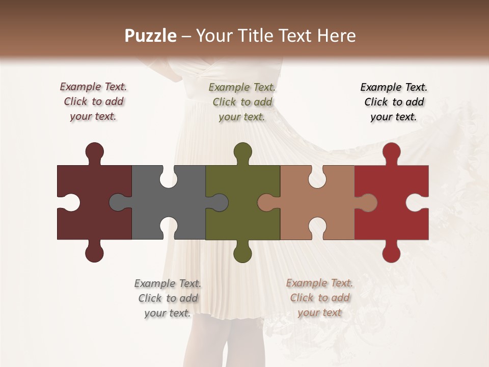 Attractive White Black PowerPoint Template