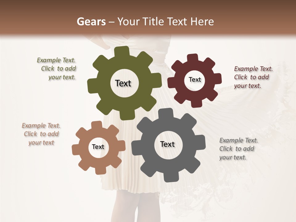 Attractive White Black PowerPoint Template