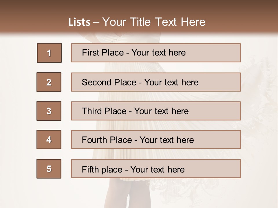 Attractive White Black PowerPoint Template