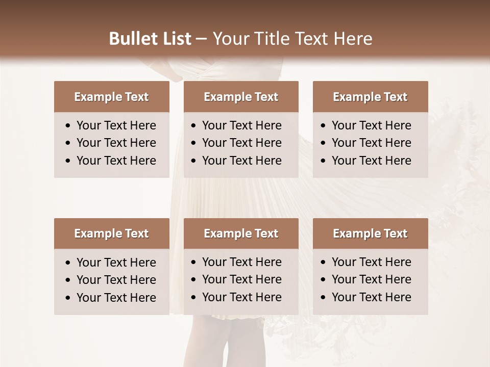 Attractive White Black PowerPoint Template