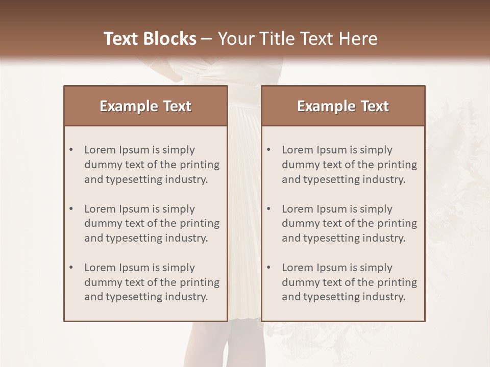 Attractive White Black PowerPoint Template