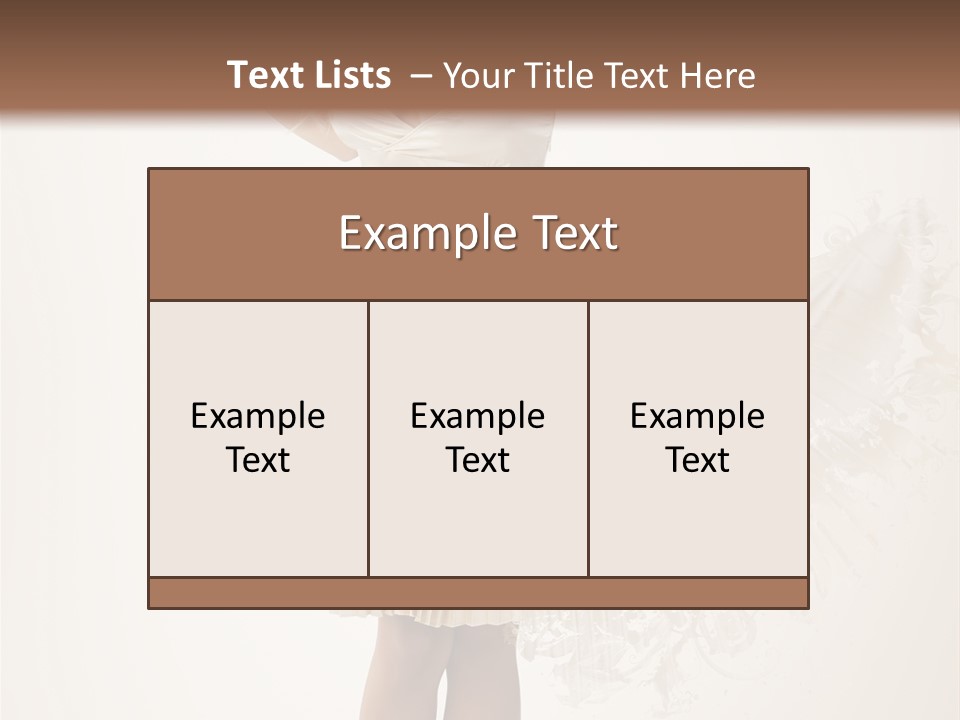 Attractive White Black PowerPoint Template