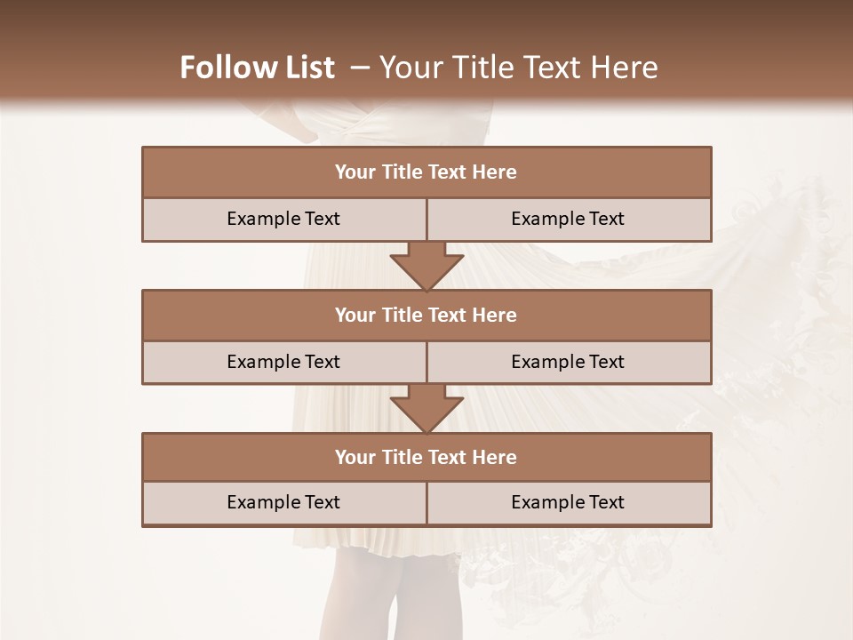 Attractive White Black PowerPoint Template