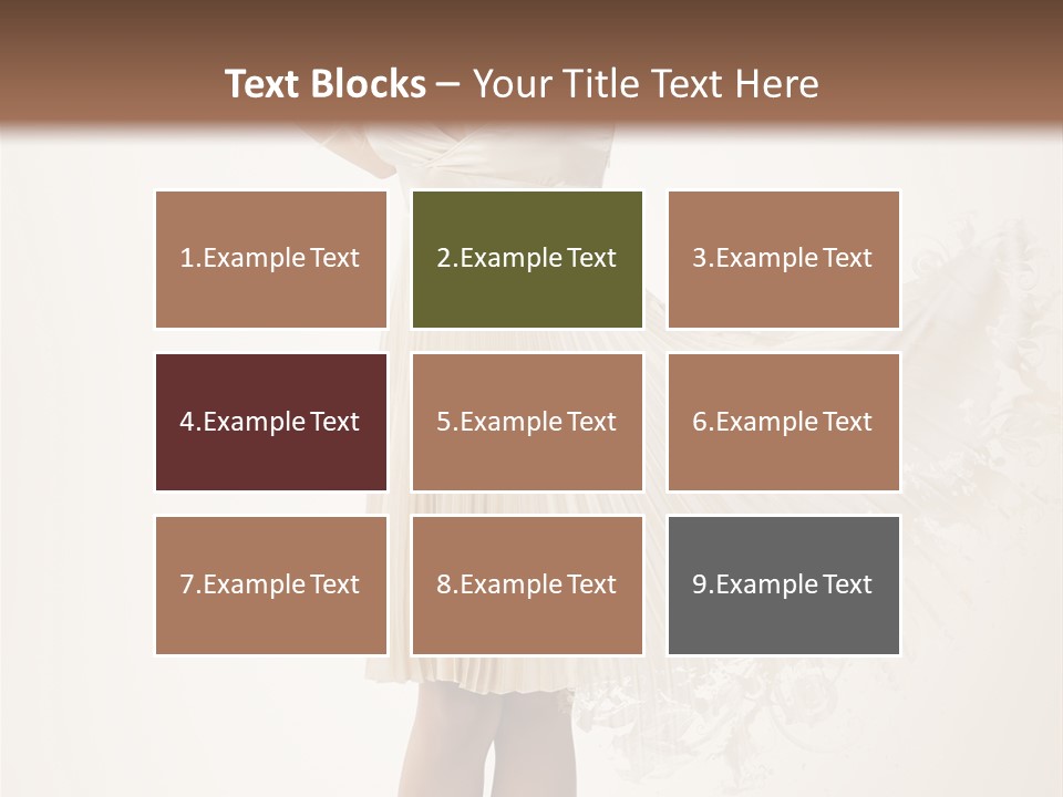 Attractive White Black PowerPoint Template