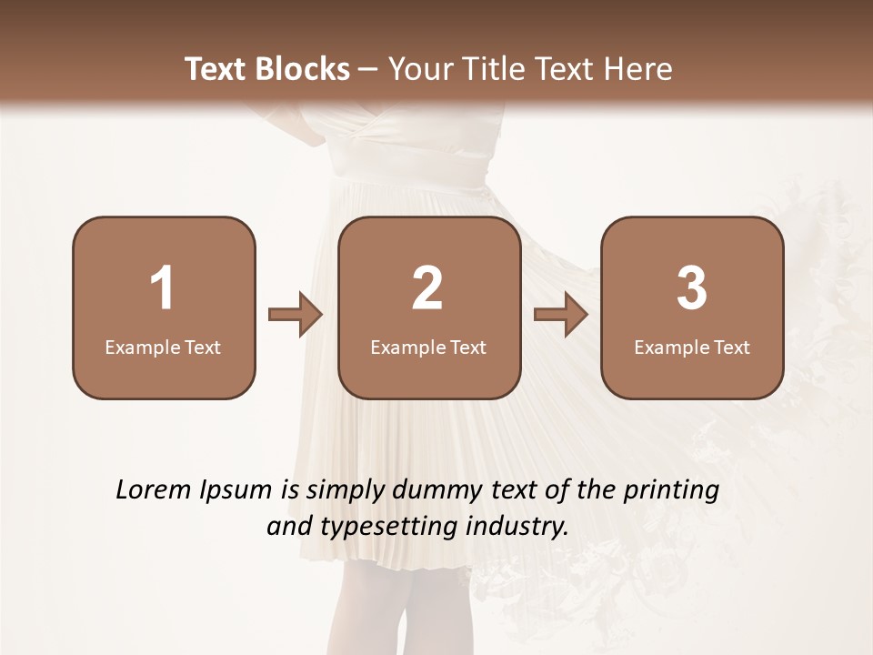 Attractive White Black PowerPoint Template