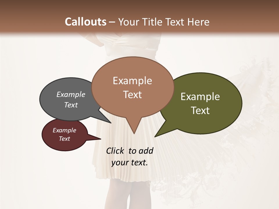 Attractive White Black PowerPoint Template