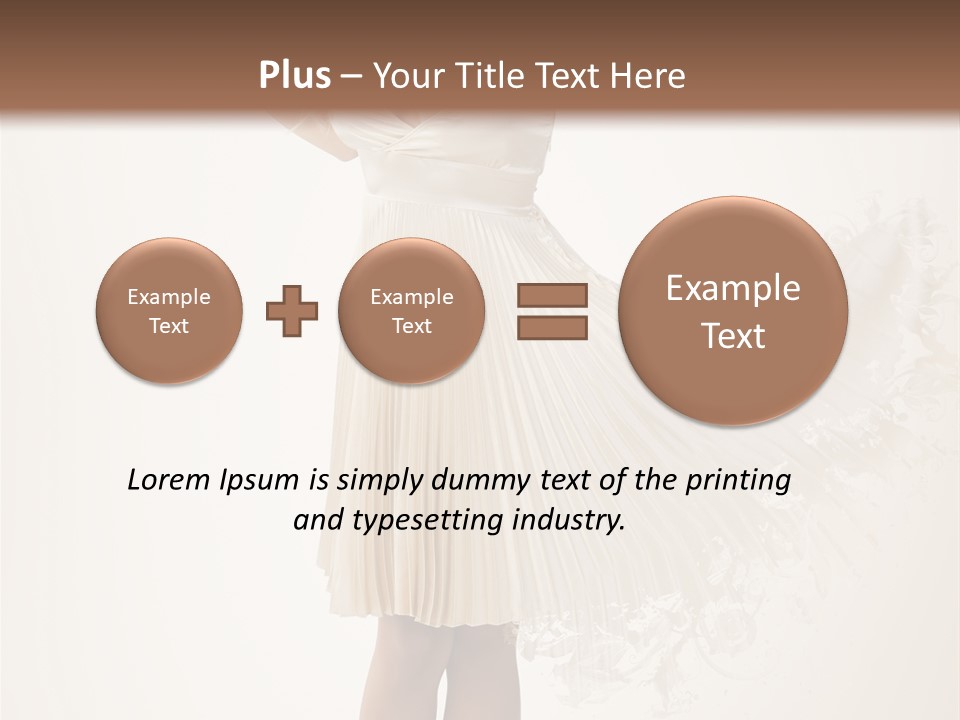 Attractive White Black PowerPoint Template