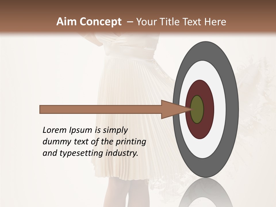 Attractive White Black PowerPoint Template