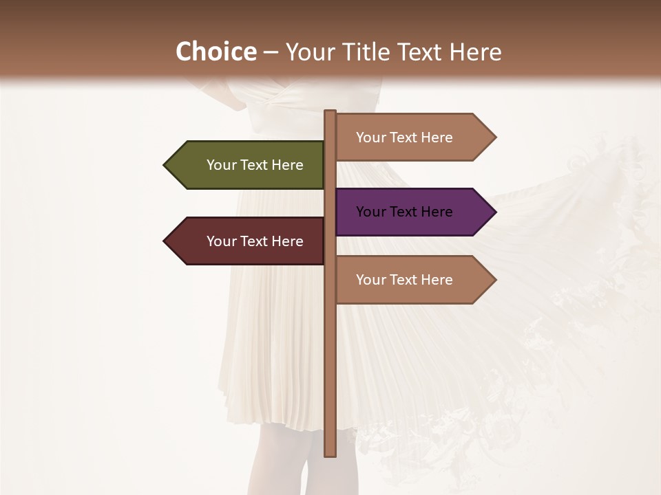 Attractive White Black PowerPoint Template