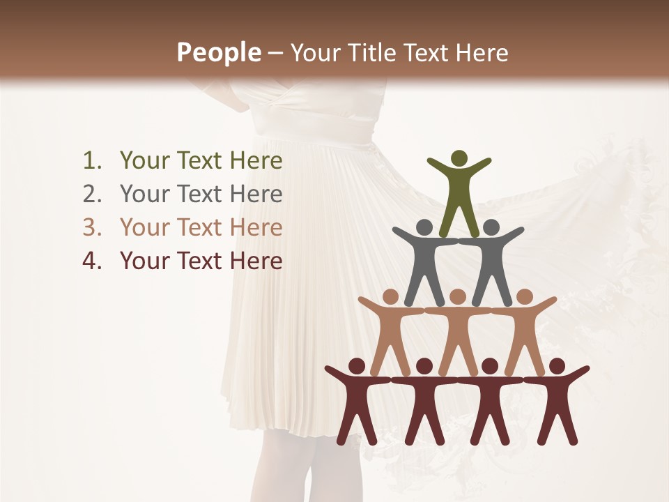 Attractive White Black PowerPoint Template