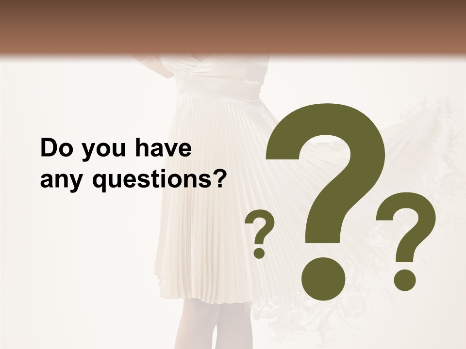 Attractive White Black PowerPoint Template