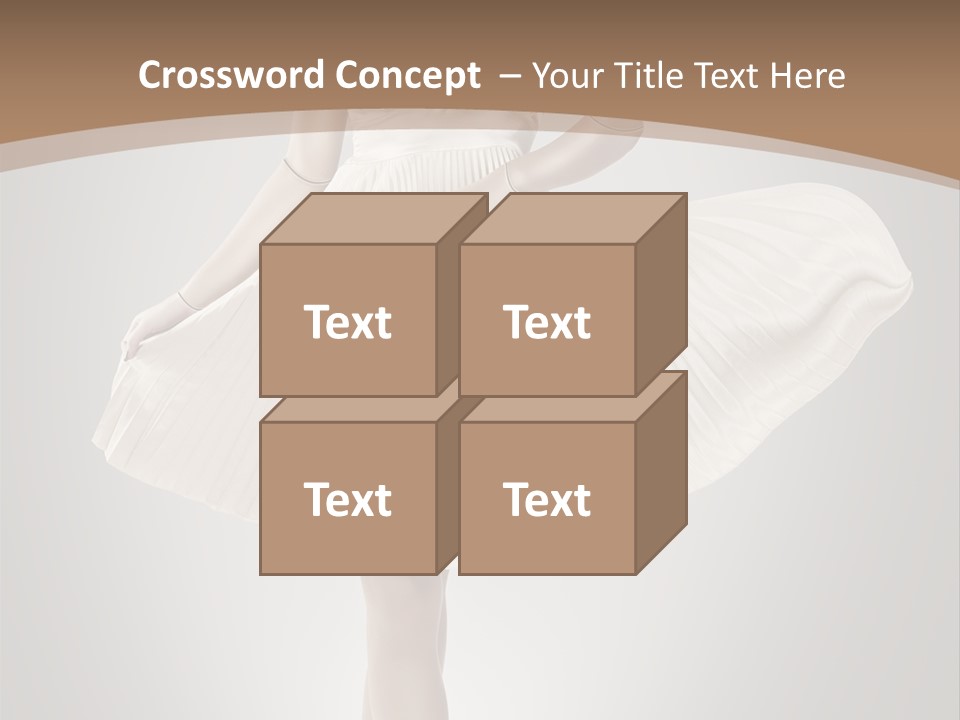 Posing Perfect Background PowerPoint Template