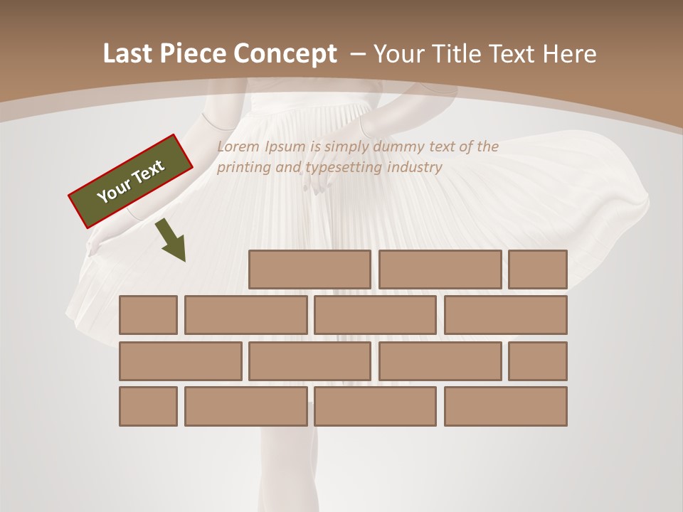 Posing Perfect Background PowerPoint Template