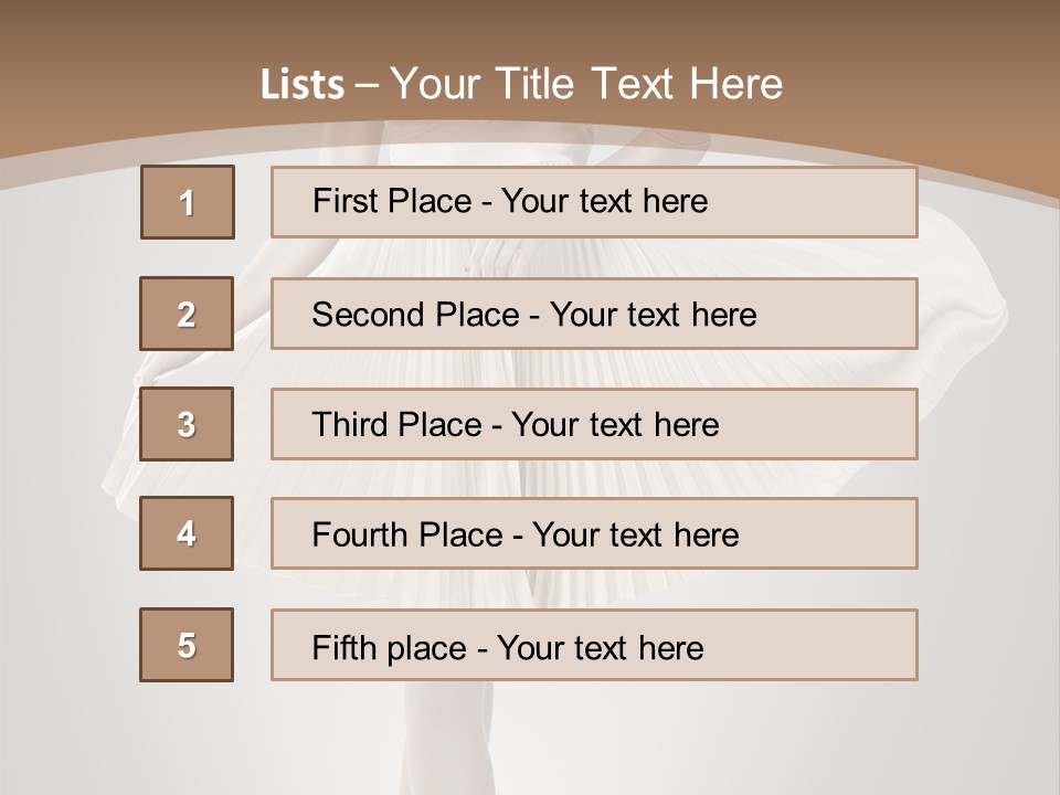 Posing Perfect Background PowerPoint Template