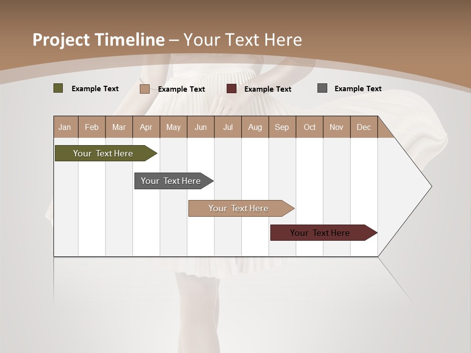 Posing Perfect Background PowerPoint Template