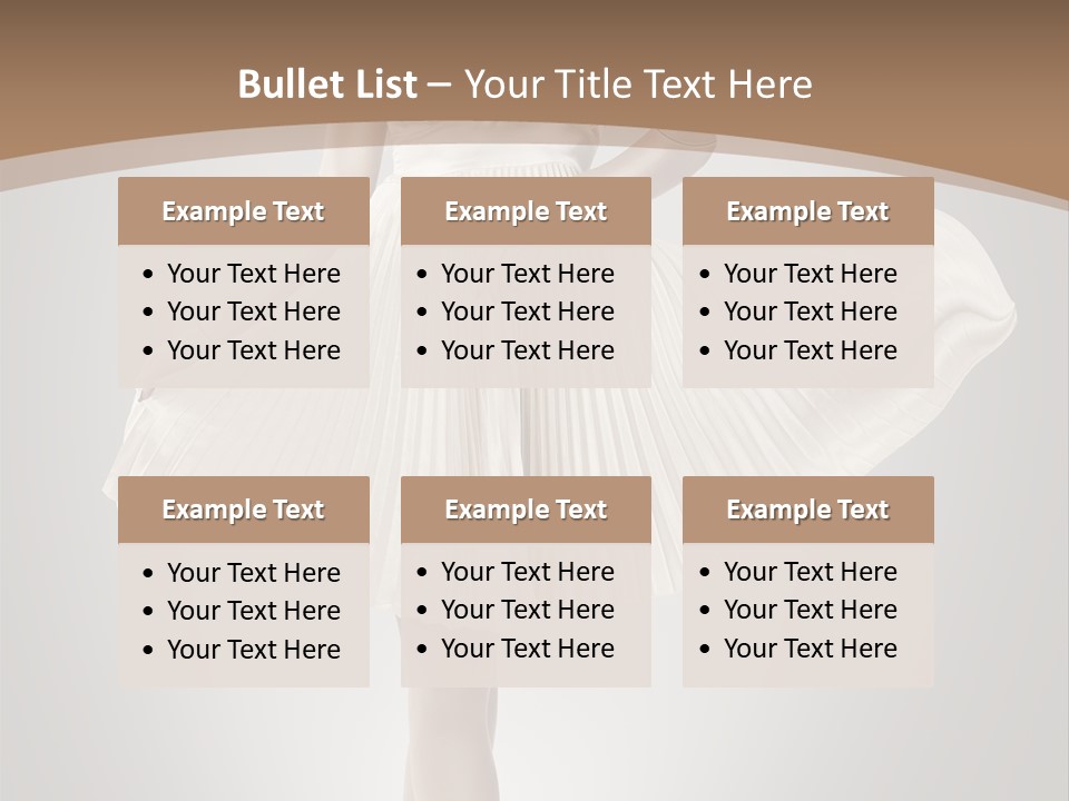 Posing Perfect Background PowerPoint Template