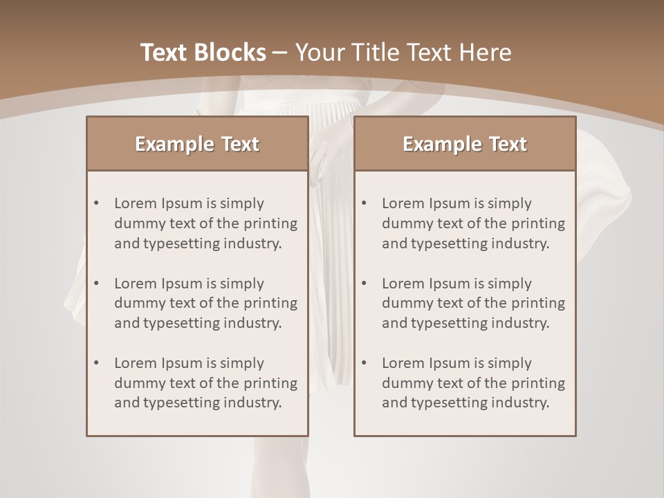 Posing Perfect Background PowerPoint Template