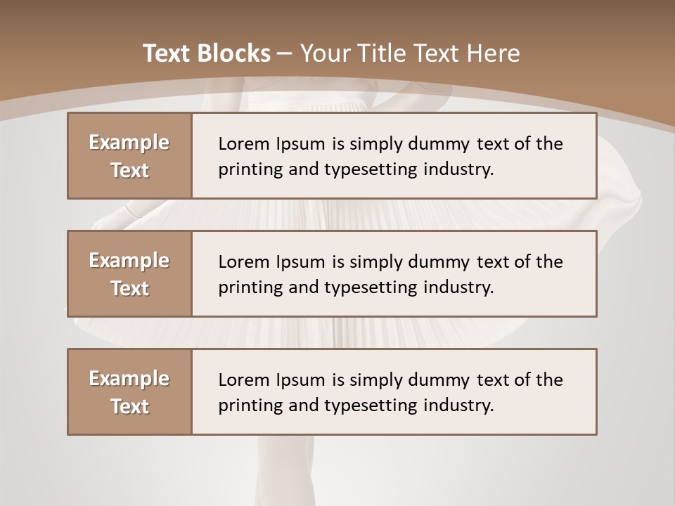 Posing Perfect Background PowerPoint Template