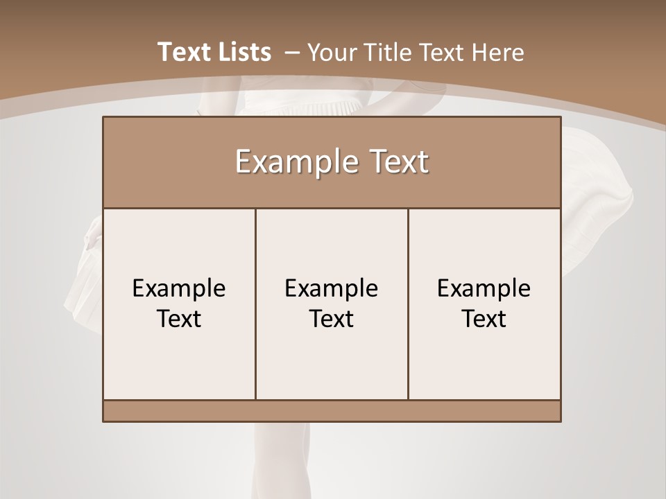 Posing Perfect Background PowerPoint Template