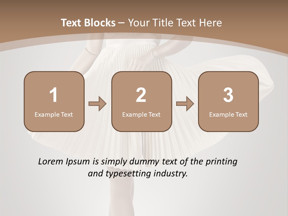 Posing Perfect Background PowerPoint Template
