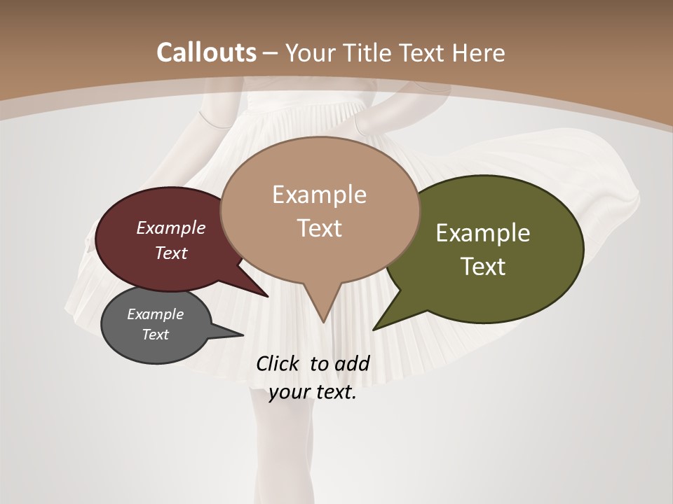 Posing Perfect Background PowerPoint Template