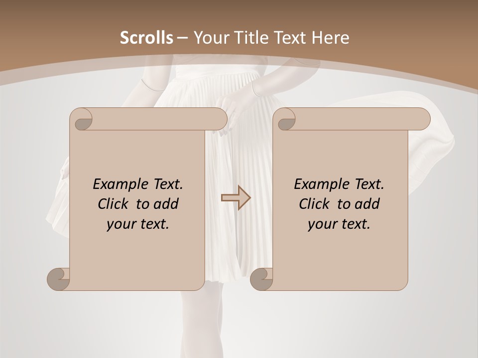 Posing Perfect Background PowerPoint Template