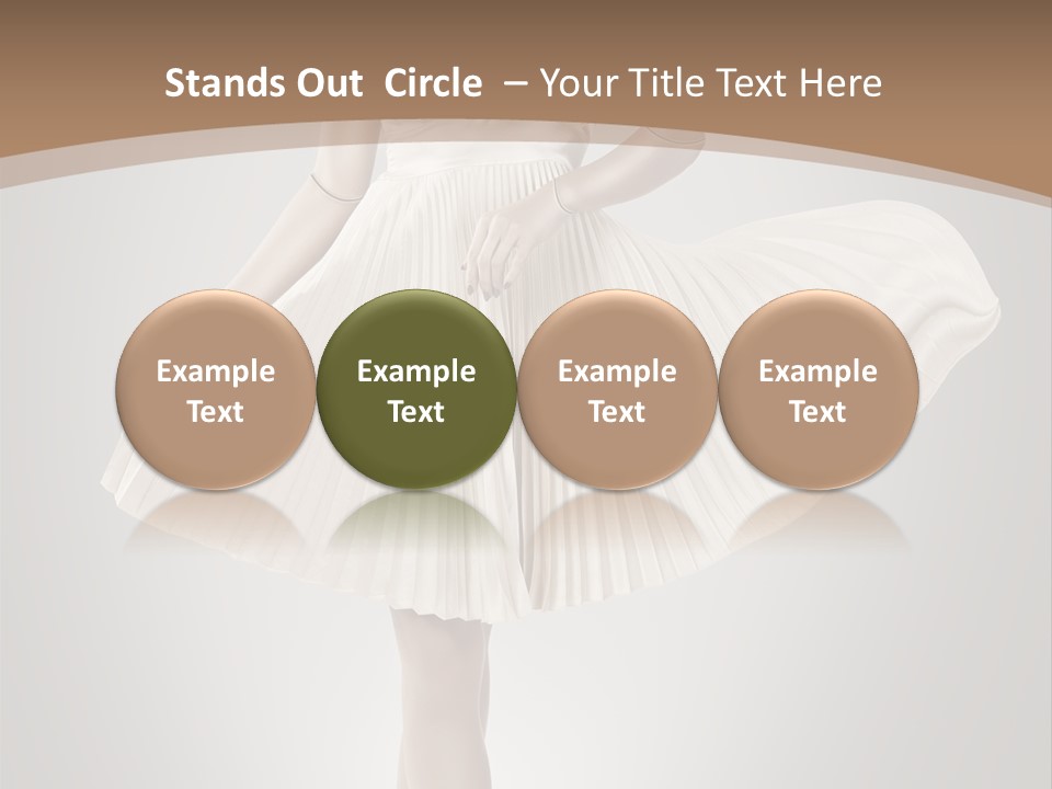 Posing Perfect Background PowerPoint Template