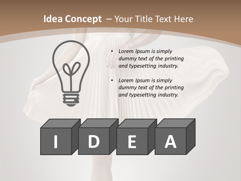 Posing Perfect Background PowerPoint Template