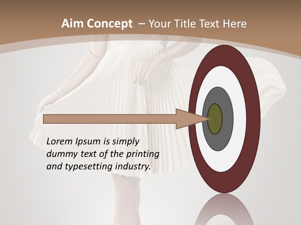 Posing Perfect Background PowerPoint Template