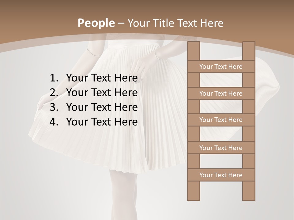 Posing Perfect Background PowerPoint Template