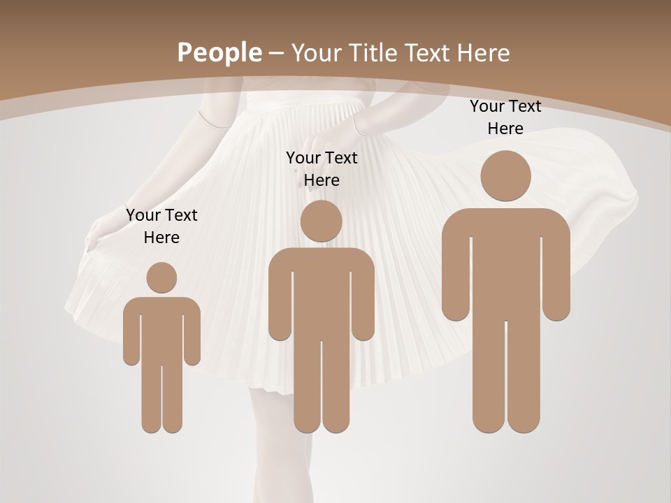 Posing Perfect Background PowerPoint Template