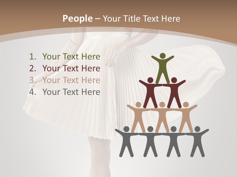 Posing Perfect Background PowerPoint Template