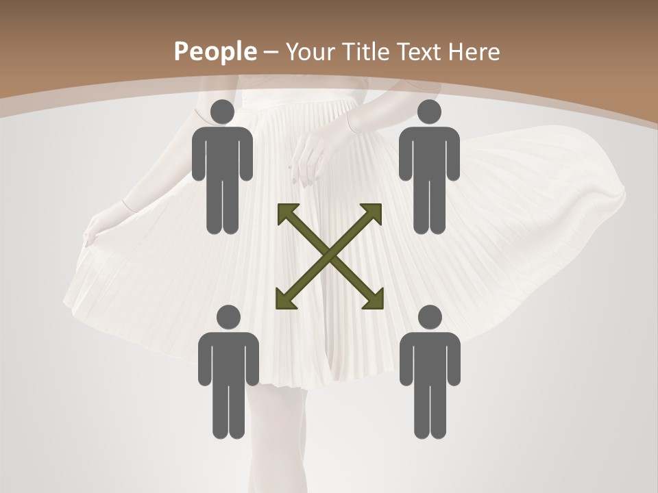 Posing Perfect Background PowerPoint Template