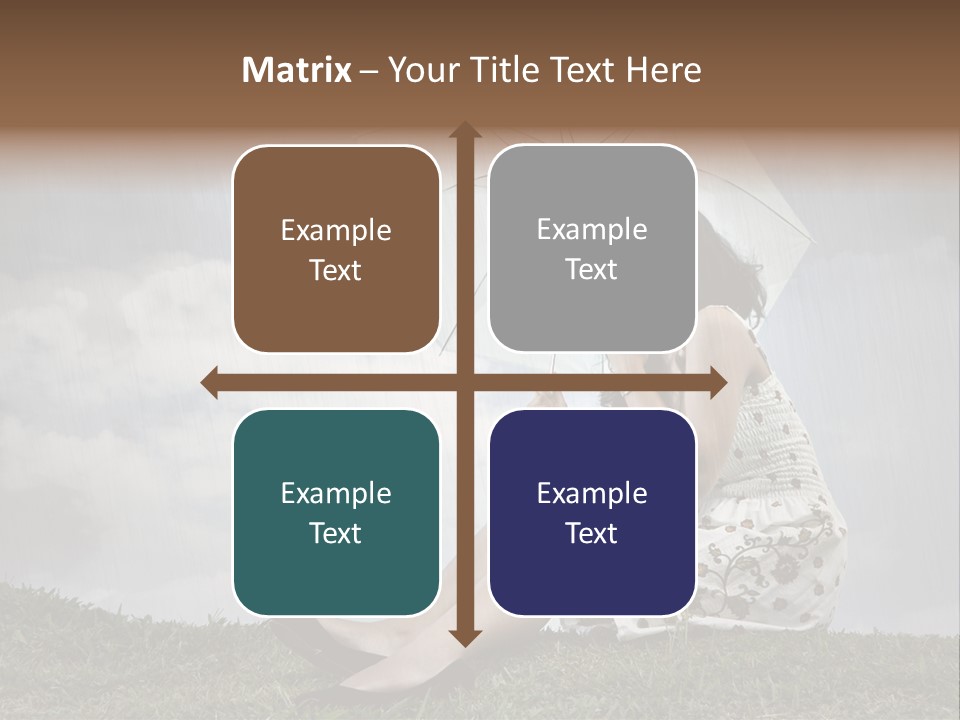 Woman Natural Female PowerPoint Template