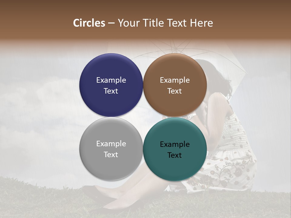 Woman Natural Female PowerPoint Template