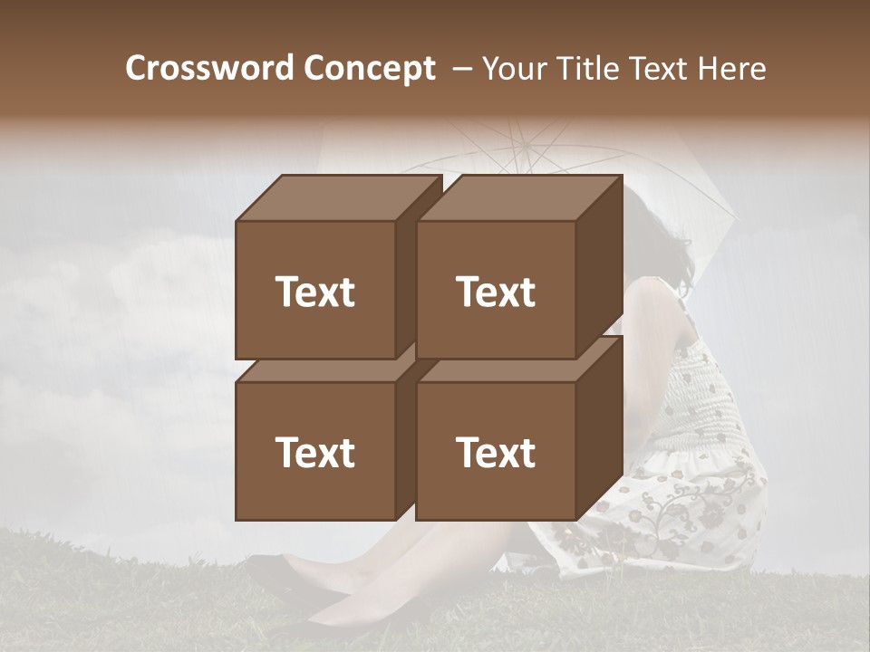 Woman Natural Female PowerPoint Template