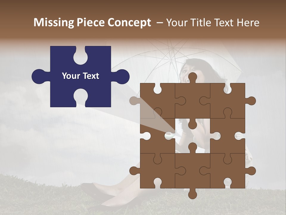 Woman Natural Female PowerPoint Template