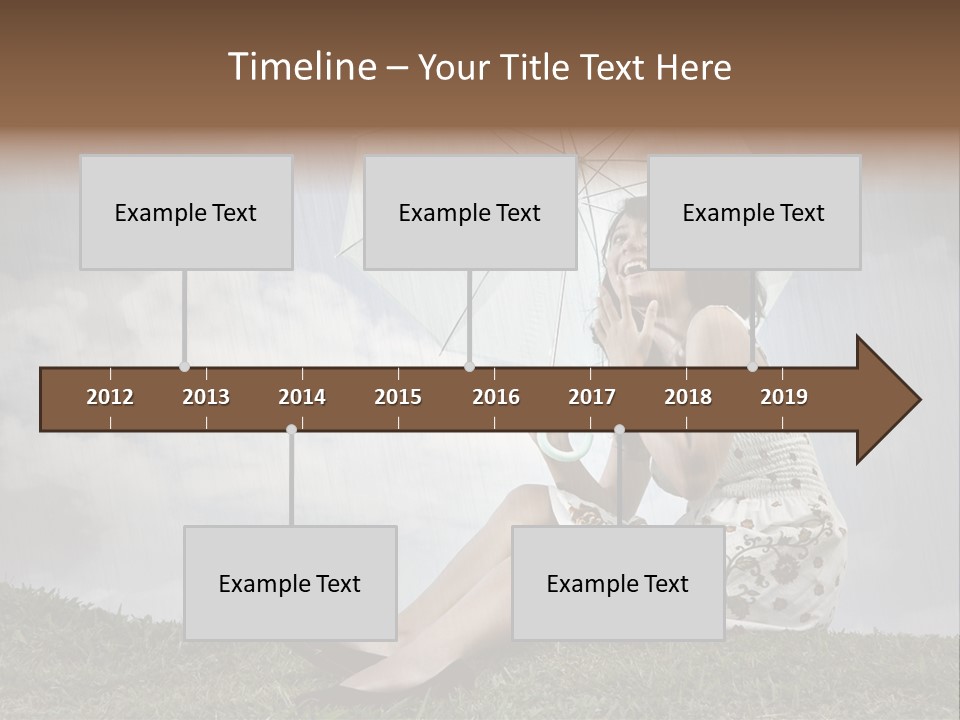 Woman Natural Female PowerPoint Template