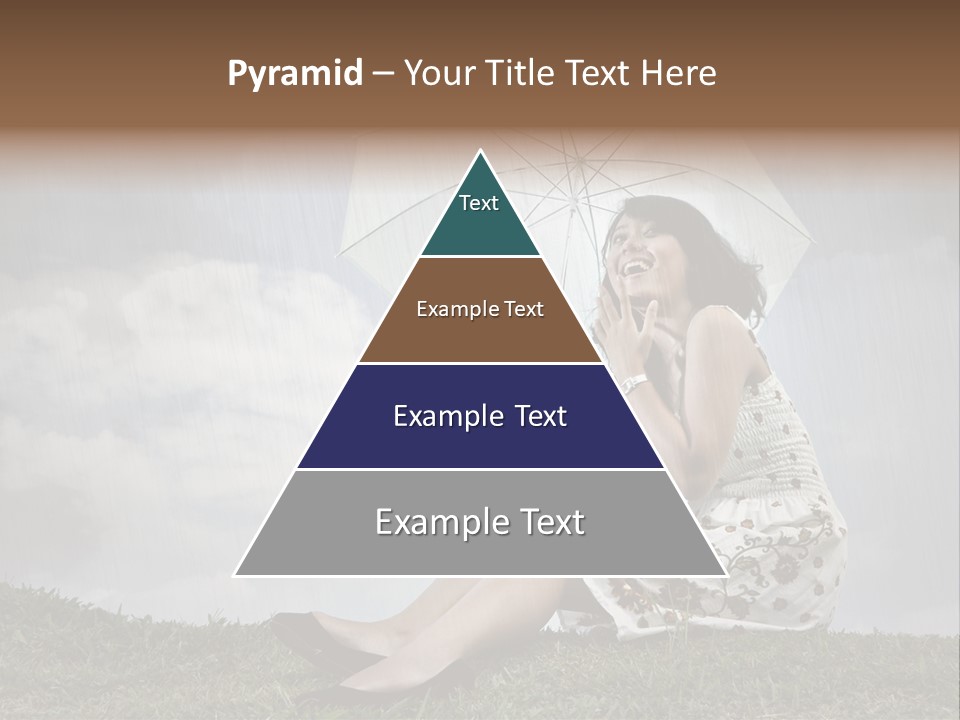 Woman Natural Female PowerPoint Template